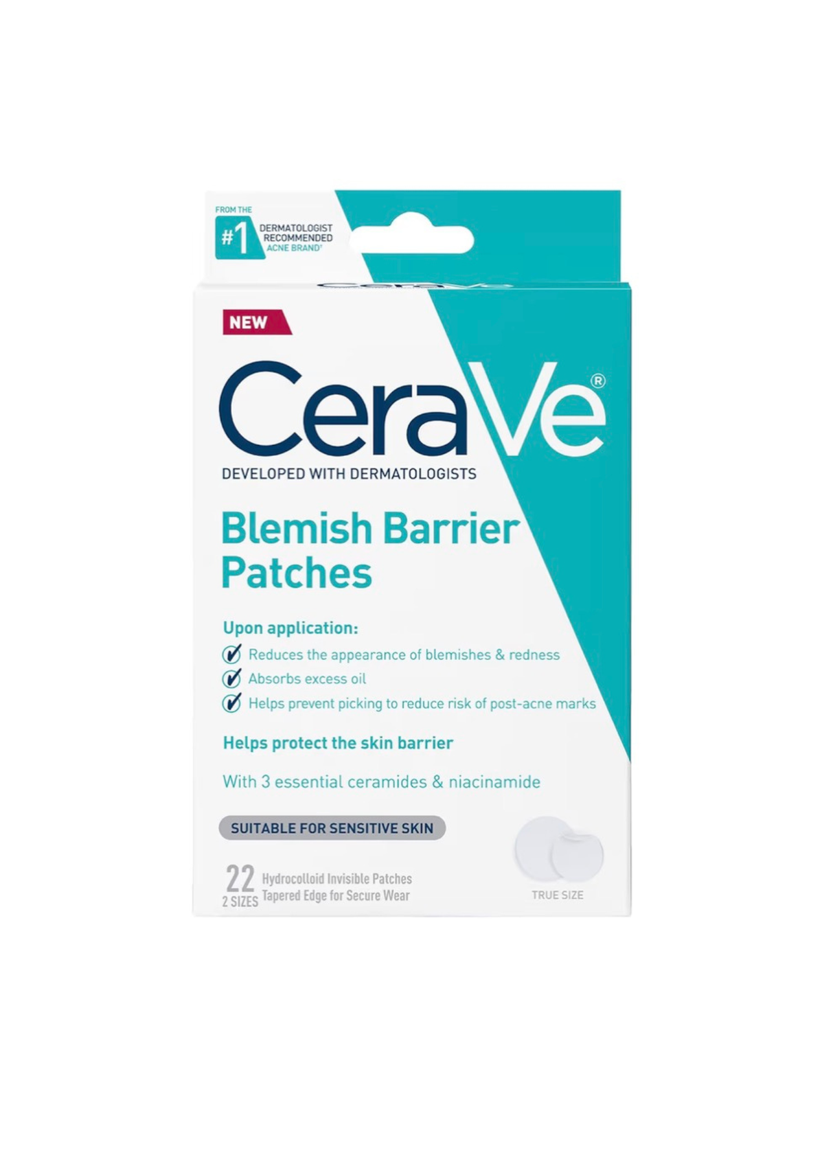 CeraVe Blemish Barrier Patches — 22 Count