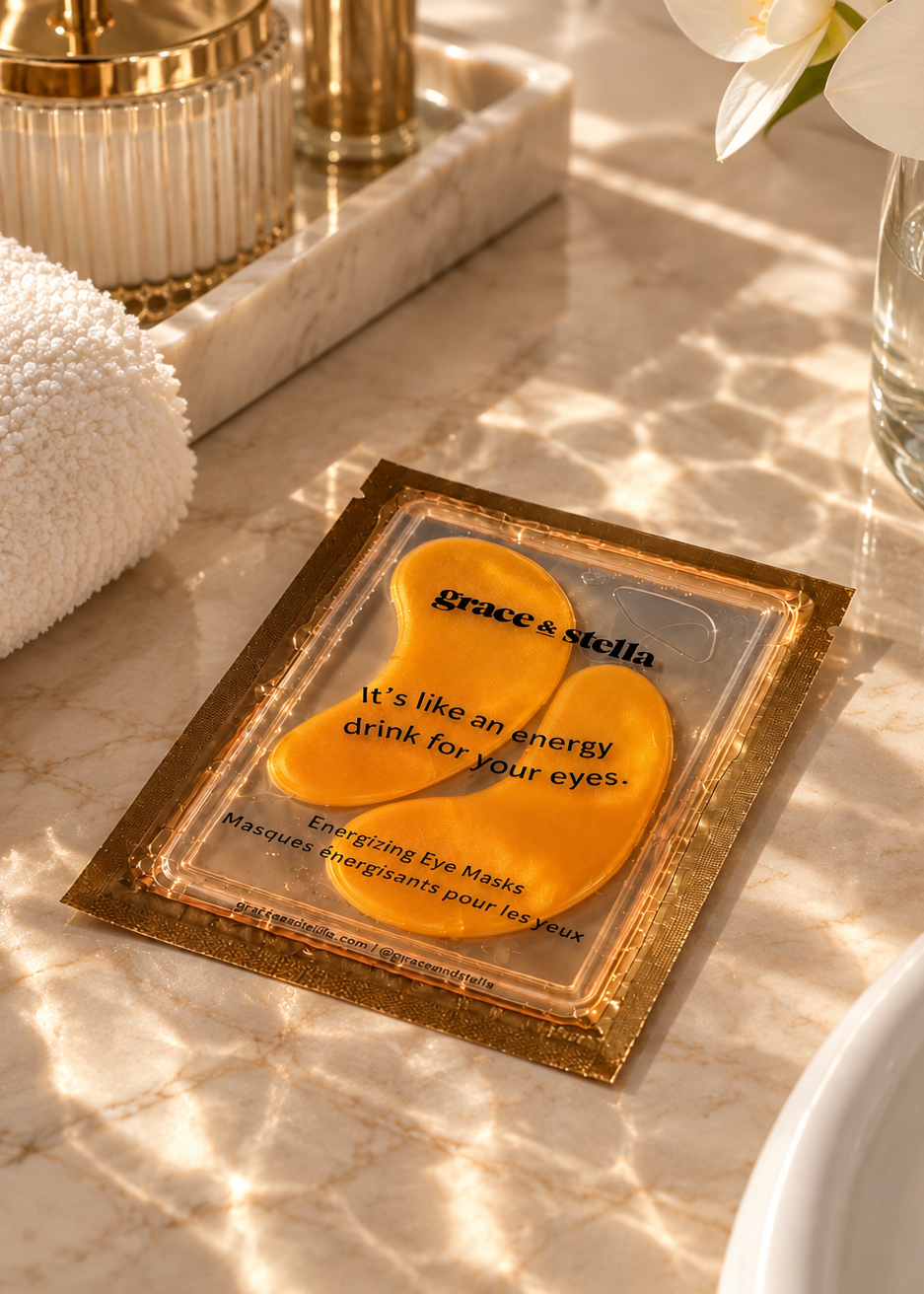 Grace & Stella 24K Gold Eye Masks — 1 Pair