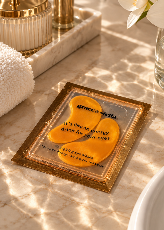 Grace & Stella 24K Gold Eye Masks — 1 Pair