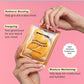 Grace and Stella single pair gold eye masks sachet